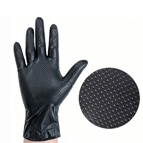 Black Nitrile Mechanic Gloves suppliers